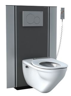 Höhenverstellbare Toilette